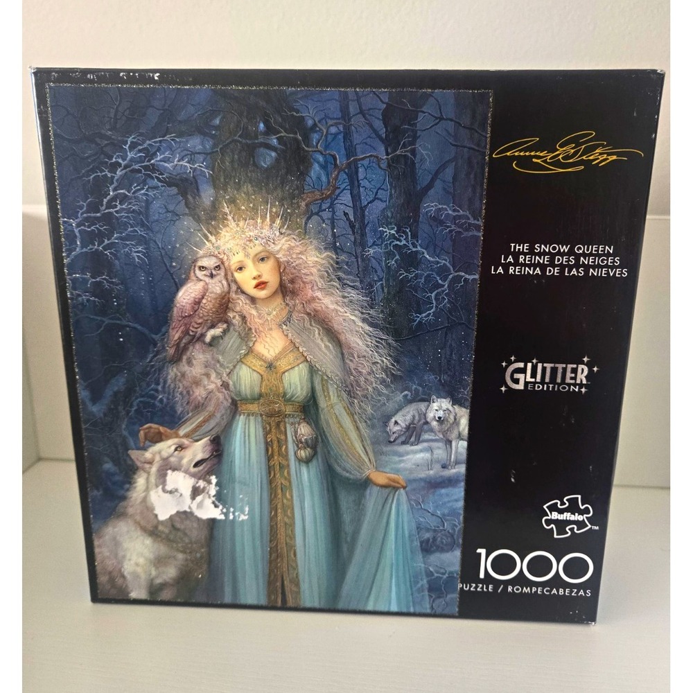 The Snow Queen Glitter Edition 1000-Piece Jigsaw Puzzle Buffalo